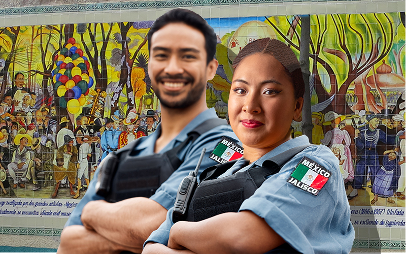 Tlaquepaque police team